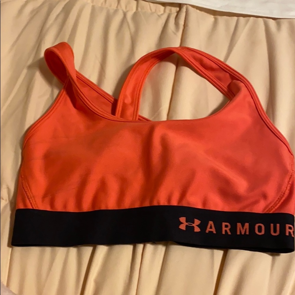 under armour sports bra!!